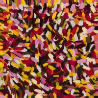 Shimmer Study 6 yellow flicker